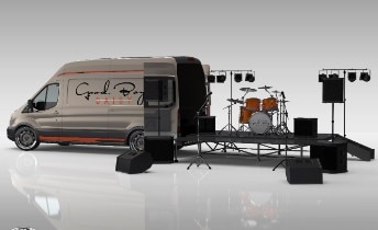 SEMA 2016 - 2016 Ford Transit 350 DRW by Good Boy Daisy
